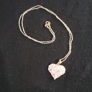 Rose gold necklace